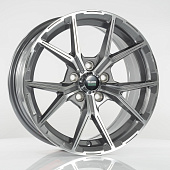 Megami MGM-22 6.5x15/5x100 ET38 D57.1 BKF