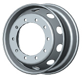 Колесо дисковое SRW(TOPU) 8.25x22.5 10x335 ET169 D281 T13 Silver