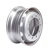 Колесо дисковое STEGER 9,00x22,5 10x335 ET175 D281 T16 внутренний вентиль Silver